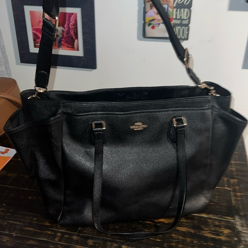 Mint condition COACH diaper bag - Picture 1 of 2